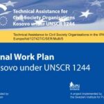 National Work Plan for Kosovo under UNSCR 1244/99