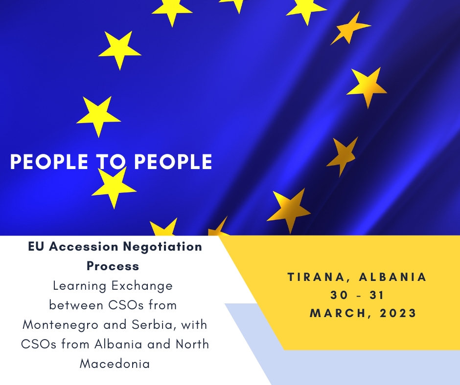 People to people: EU accession negotiation process